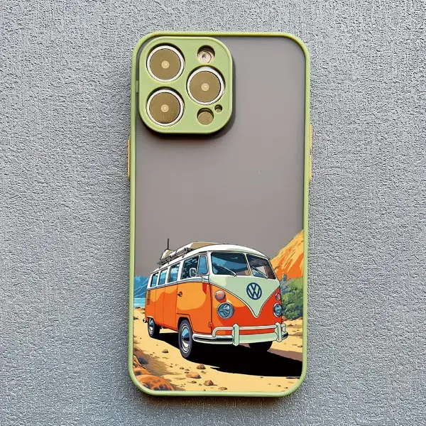 Reise Landschaft Telefon Fall Für Telefon 16 15 14 13 12 11 Pro Max X XR XS 15 14 8 7 plus Mini Luxuriöse Bus Stoßfest Telefon Abdeckung – Detail 6