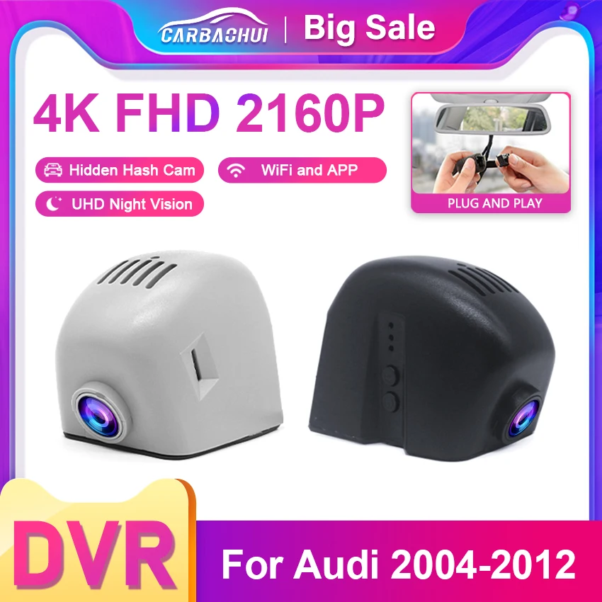 

4K Wifi Dash Cam Car DVR for Audi a3 a4 a5 a6 a7 a8 q2 q3 q5 q7 q8 s3 s4 s5 s6 s7 s8 rs3 rs4 rs5 rs7 tt b4 b5 b6 b7 b8 b9 8v 8p