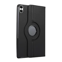 360° Rotating PU Leather Stand Cover for Redmi Pad 2 (Black)