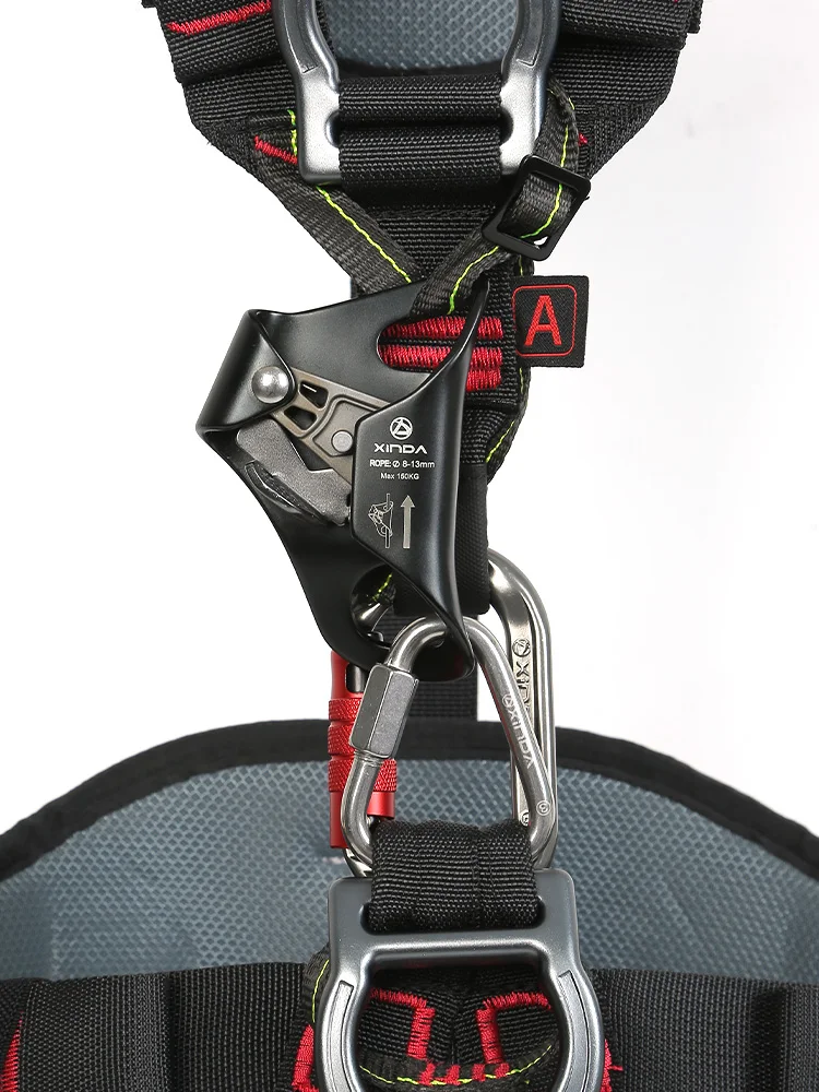 XINDA Hua Series Rock Climbing Harness Full Body Safety Belt Anti Fall  Removable Gear Five-point Altitude Protection Equipment