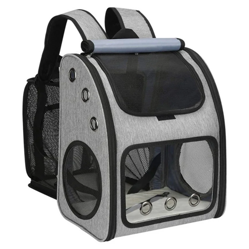 

Foldable Cat Carrier Bag Portable Expandable Breathable Pet Backpack Travel Dog Backpack Protection From Rain Pet Supplies