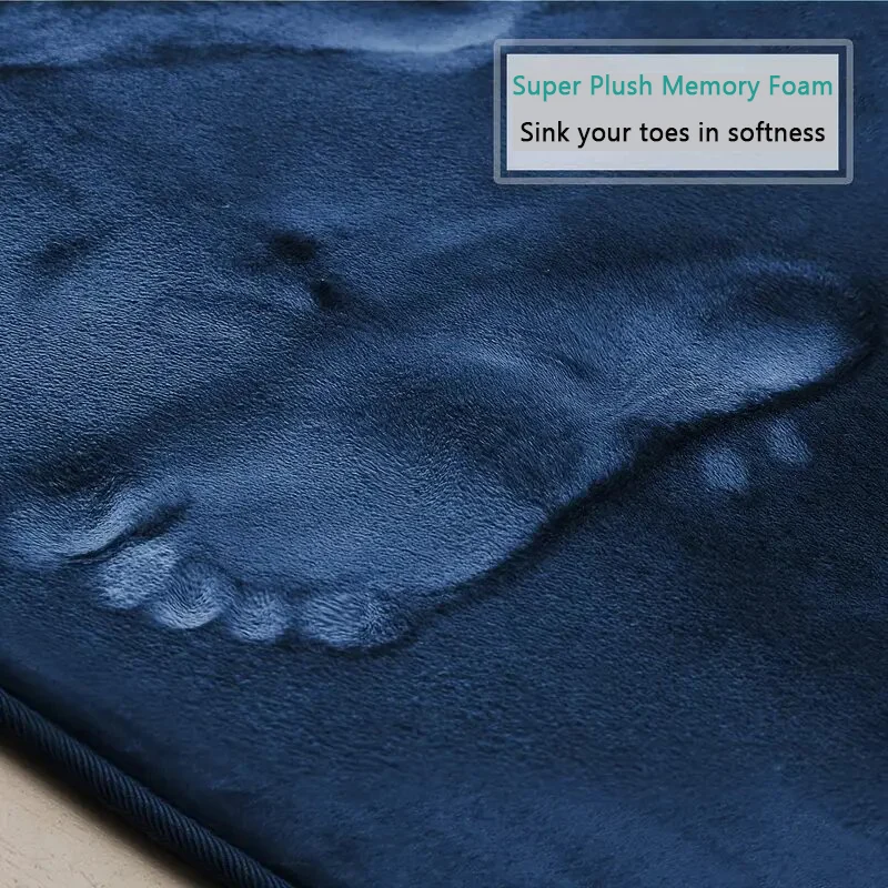 3-Piece Bathroom Non-Slip Mat Set 4