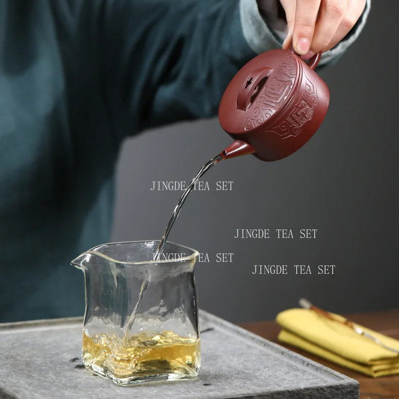 120ml Tradition Yixing Purple Clay Tea Pot Handmade Dahongpao Beauty  Teaware Household Filter Teapot Chinese Zisha Tea Infuser
