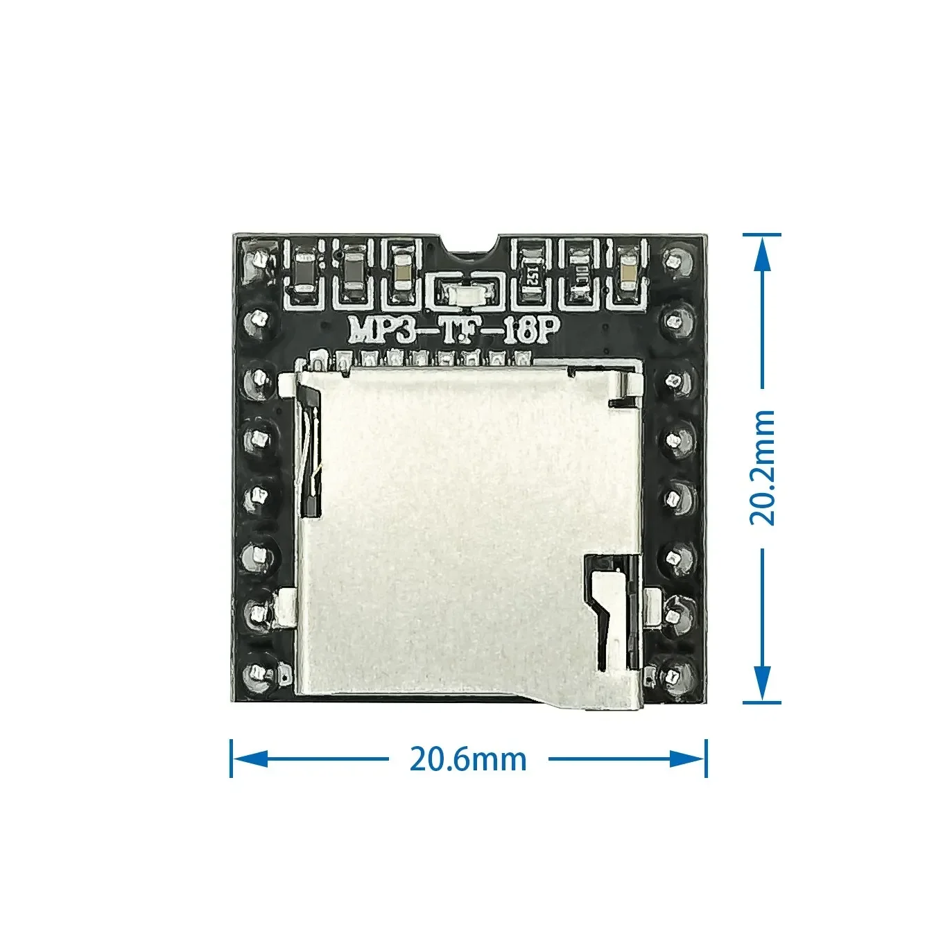 DFPlayer Mini MP3 Player Module V3.0 16P TF Card U Disk Audio Voice Module Board for Arduino