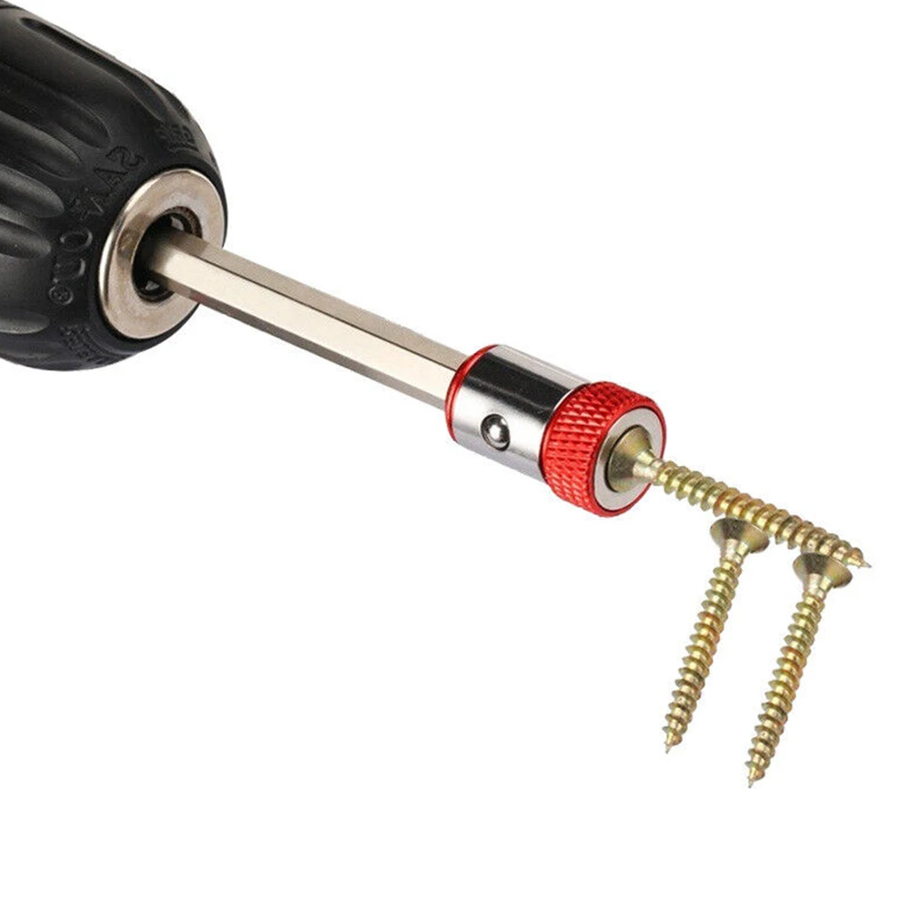 

Hand Tools Magnetic Ring Alloy Steel Drill Head Electric For Hex Magnet Driver Magnetizer Metal Screwdriver Bits