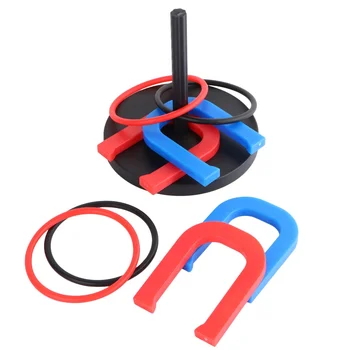 Mini 2 Kit/18Pcs Horseshoe Circular Throwing Rings 1