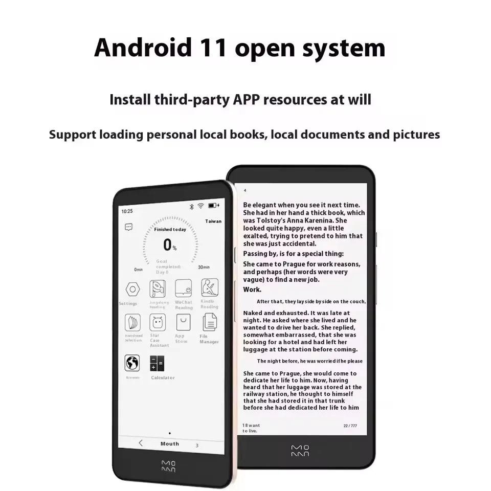 moaan inkpalm plus 電子書籍リーダー スマホ型電子書籍リーダー、moaan inkpalm mini plusを買いました