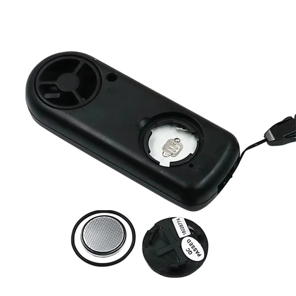 미니 디지털 풍속계 휴대용 0-30m/s 범위 풍속 게이지 -10 ° C 45 ° C LCD 디스플레이 풍속계