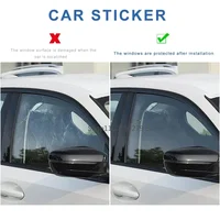 50x300CM Black Car Window Film 5%/20%/35%/50%/70% VLT Window Tinting Glass Shading Sticker Summer UV Protector Auto Accessories 3