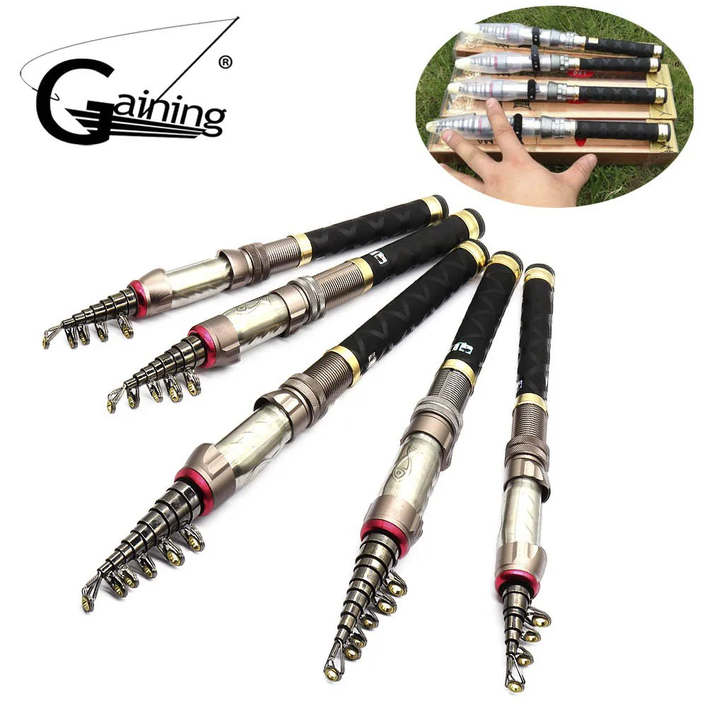 고탄소 바닷물 텔레스코픽 낚싯대, 초경질 초경량 탄소 스피닝 낚싯대, 1.3m 