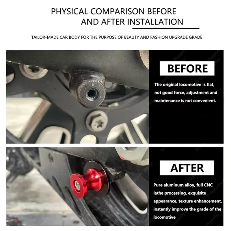 Motorcycle Swingarm Spool Slider Stand Screws For SUZUKI GSX-S750 GSX-S1000 GSX-S950 GSXS 750 1000 GSX-S1000GT 2011-motorcycle stand