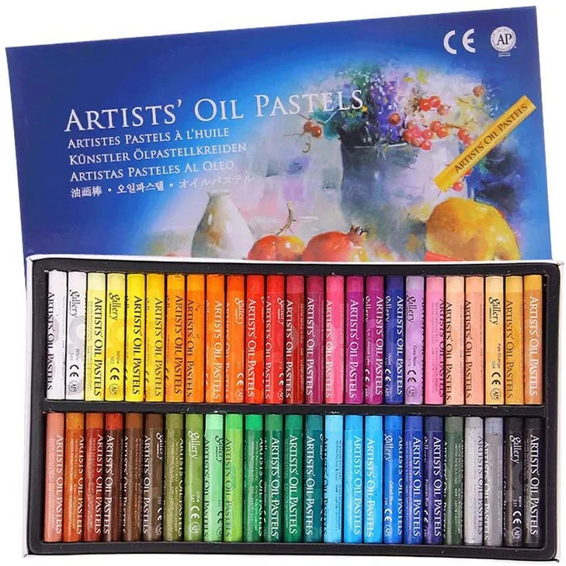 Children Oil Pastel Soft Stick Artist 오일파스텔 12/25/50 Professional Painting Drawing Graffiti Art Crayons Washable Round Non Toxic images - 6