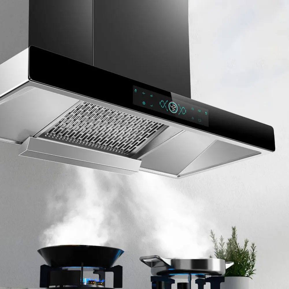 Top-suction Extractor Kitchen Hood Large Suction Range Hood Household European-style Cappa Aspirante Cucina