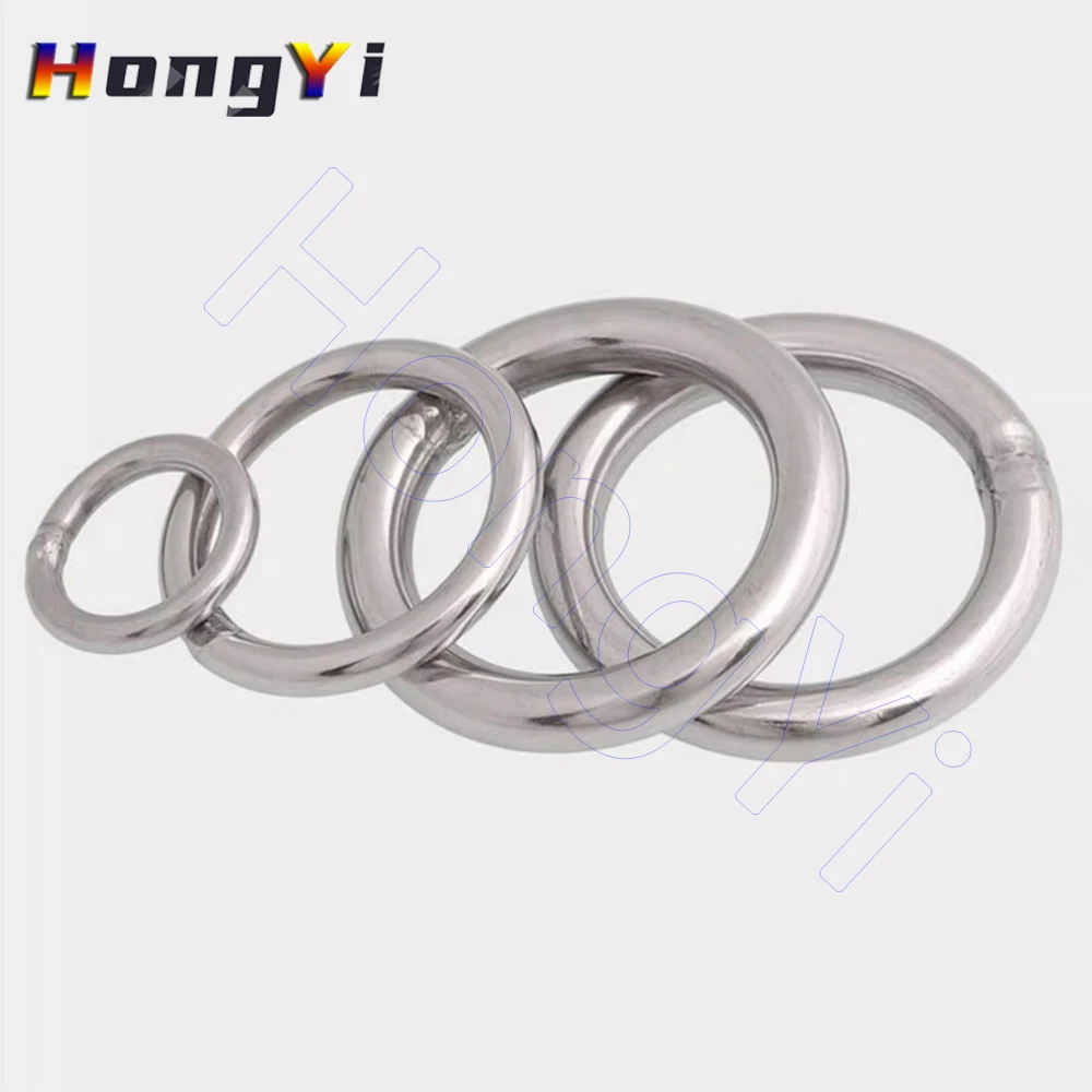 thumbnail image 2 of 30mm O Ring Uxcell 10pcs 304 Stainless Steel O Ring 20/30/40/50/60mm 30mm Rings 2 of 9