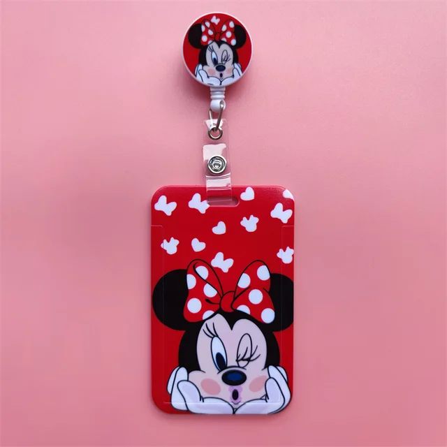 Quality Assurance Nursedisney Mickey Minnie Retractable Id Badge