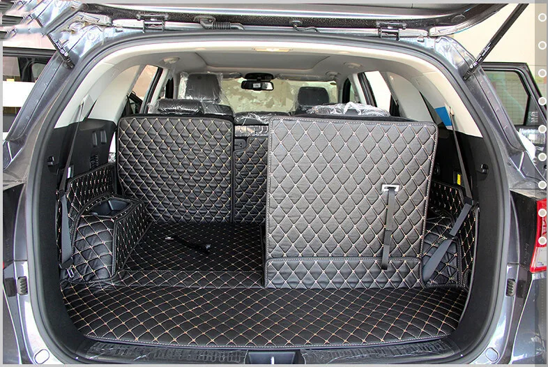 

Высокое качество! Специальные коврики для багажника автомобиля для KIA Sorento, 7 сидений 2020-2015, водонепроницаемые коврики для багажника, чехол для подкладки груза, бесплатная доставка