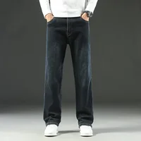 Jeans baggy droit à jambes larges pour hommes, pantalons décontractés d'affaires, vêtements de marque, nouveau style Y2, printemps et automne 2025 5