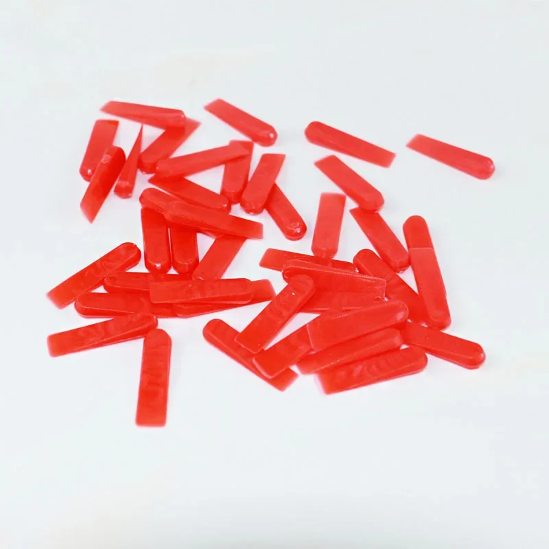 Ceramic Tile Leveling System Red Yellow Plastic Wedges Wall Floor Wedges Pliers Alignment 100pcs