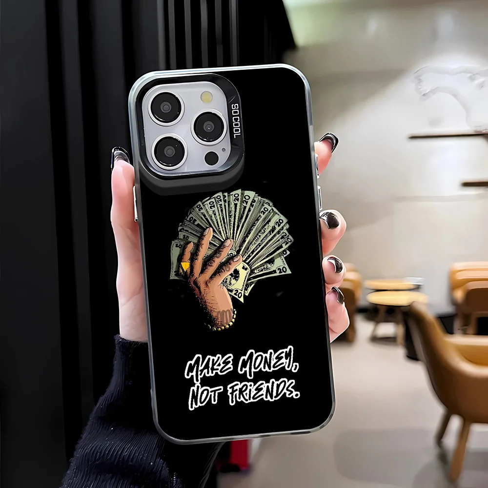 Time is Money Dollar Cash Design Phone Case - Durable Hard Cover
