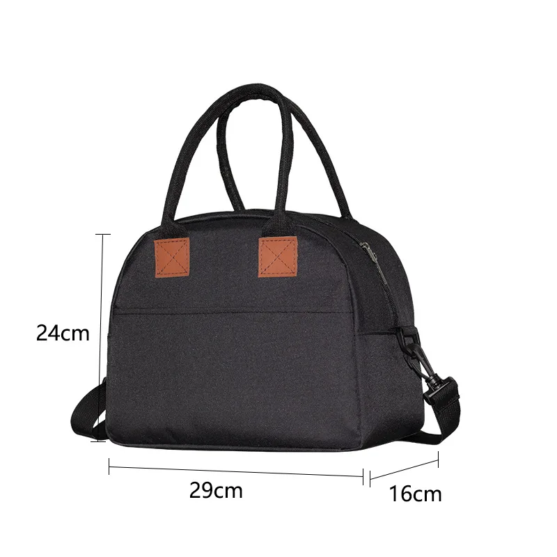 Hot Selling Oxford Cloth Handheld Lunch Box Bag for Office Workers Insulated Meal Carrier Picnic Pack