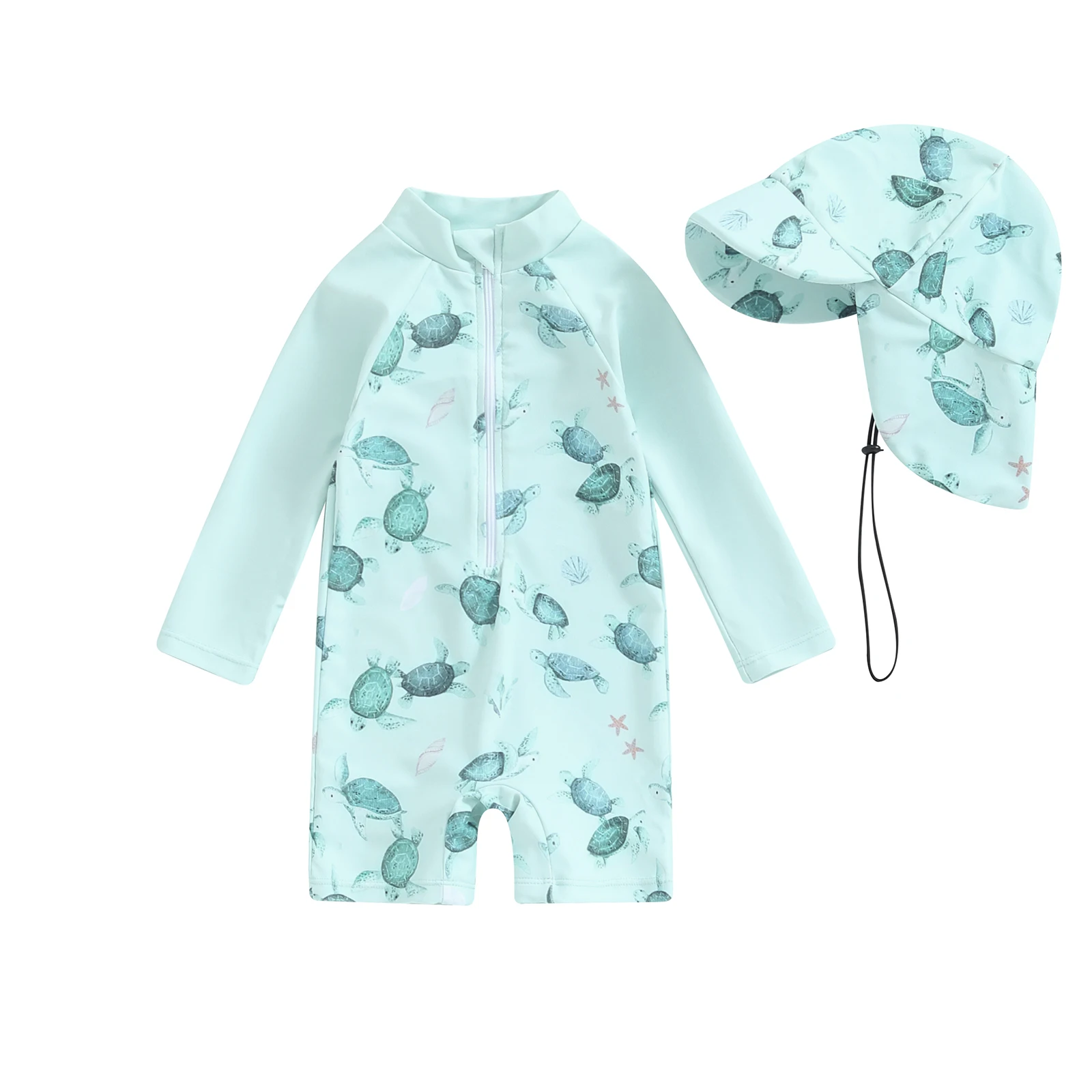 Kids Swimsuits 2Pieces with Sun Hat for Toddlers kids swimsuits