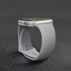 Durable Silicone Sport Band - 38 - 40 - 41 - S10 42mm (06 Misty Gray)