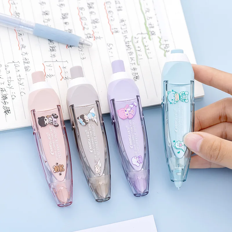 6 Pcs Lace Correction Tape Corrective Press Decorative Pen Puppy Scrapbook  Pens Scrapbooking Plastic DIY Student Use Cute - AliExpress