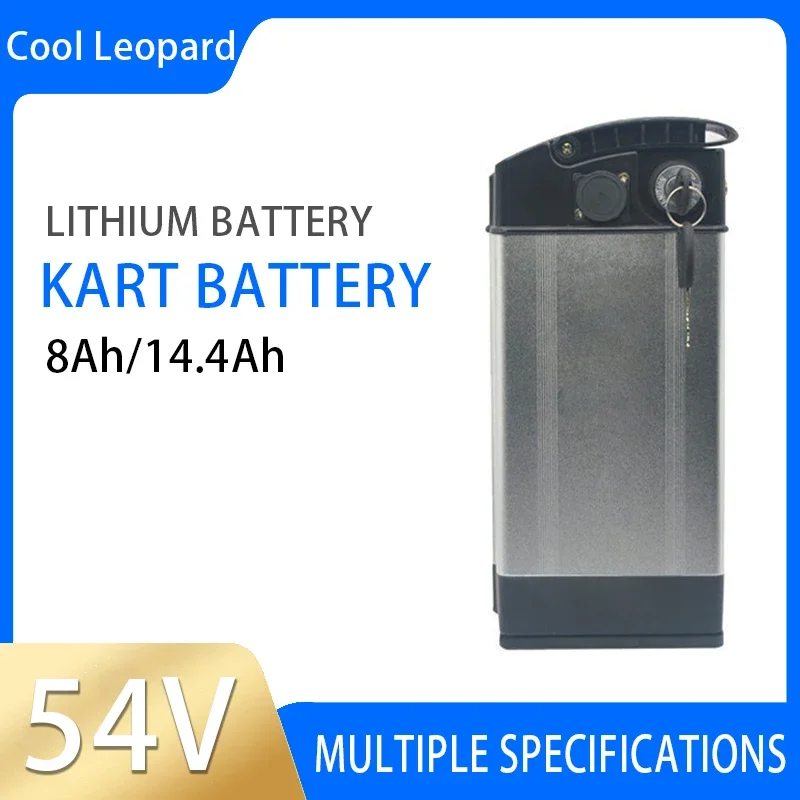 54V 9.6Ah rechargeable lithium battery, for Haiba Silver fish children's kart to replace lithium battery pack