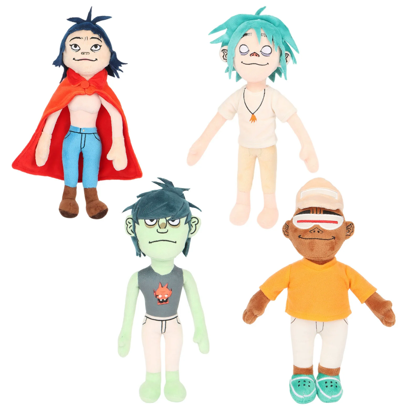 30cm Gorillaz Noodle Plush Dolls Present Toys Fans Collect anime