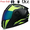 Casque de moto modulable pour homme