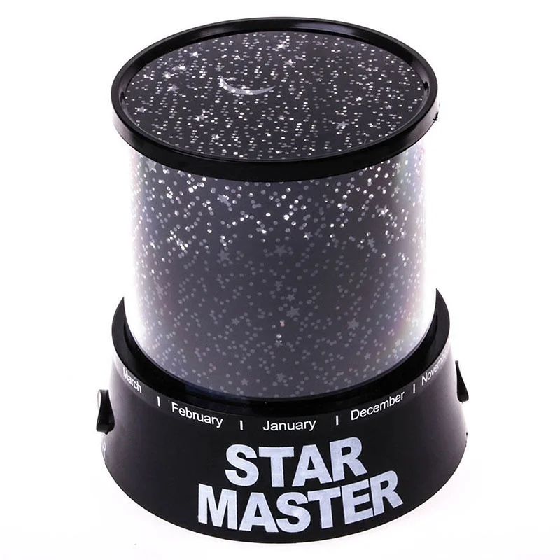 

Romantic Kids Gift Sky Star Led Starry Night Light Cosmos Master Projector Lamp(batteries No Included)