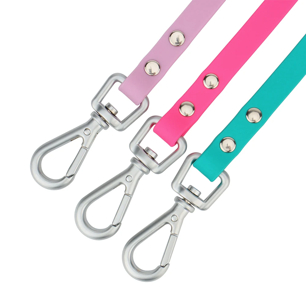 PVC Long Dog Leashes Cat Traction Lead Rope Candy Color