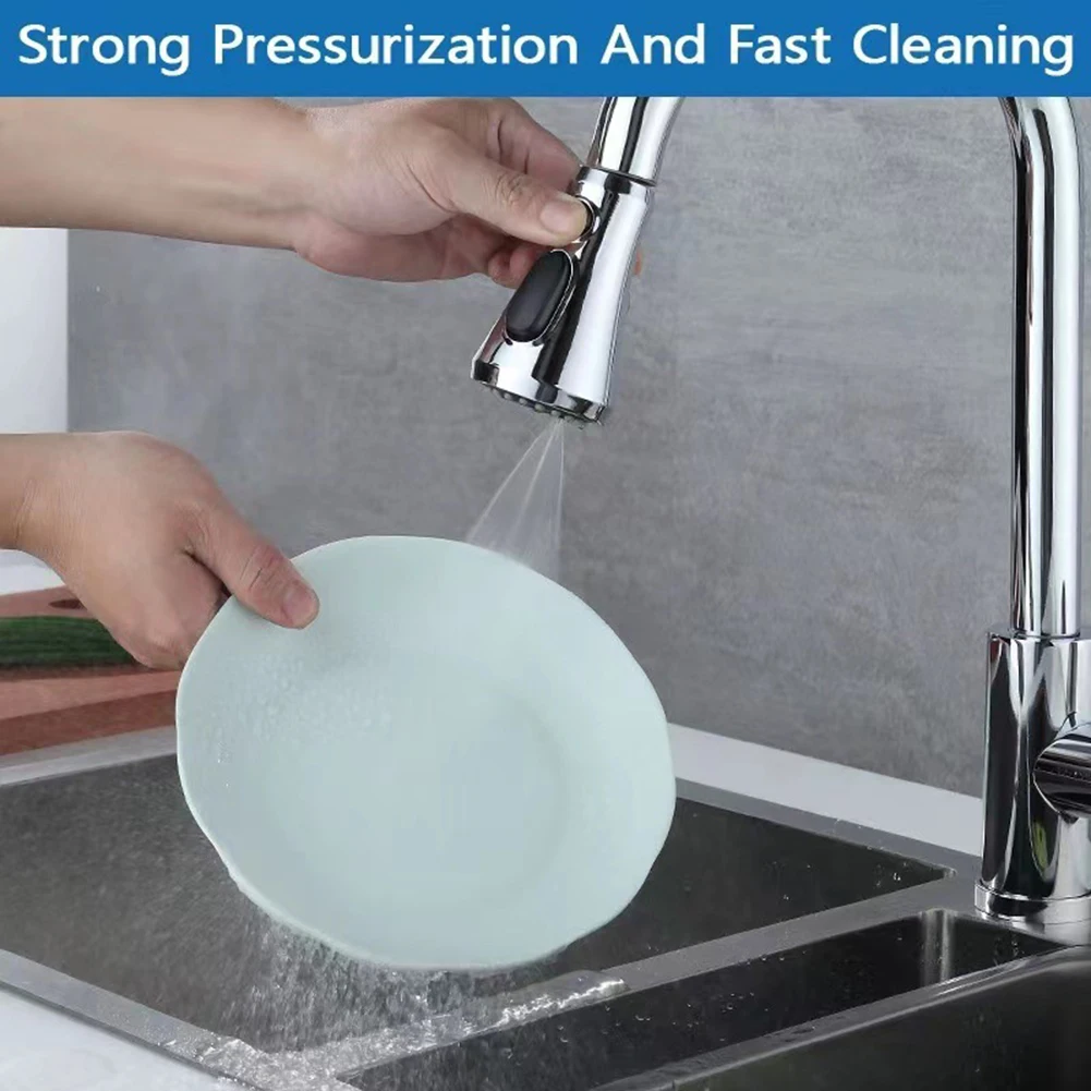 

Connectors Set Faucet Shower Set Adapter Easy To Install Kitchen Faucet Nozzle Wrench Pull-out Tap High Quality