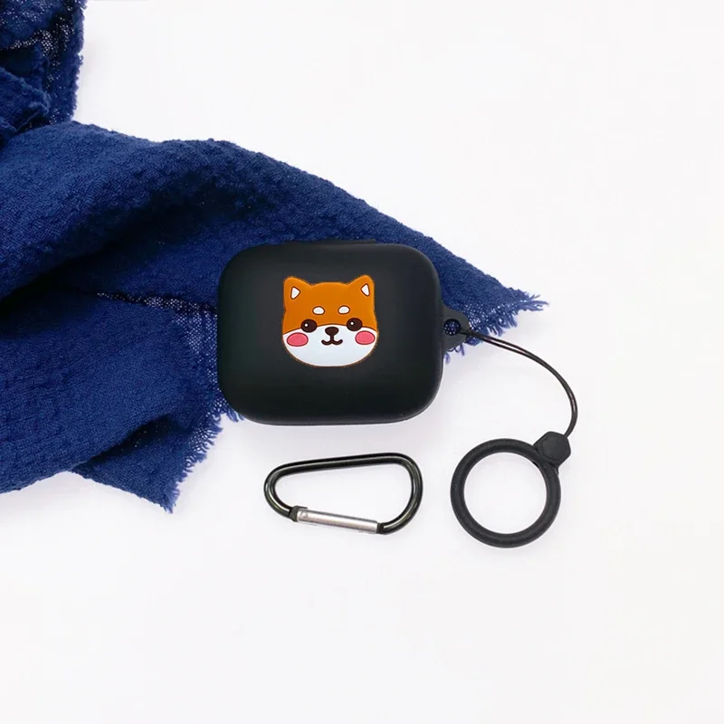 Cartoon Case For OnePlus Buds Pro 2 Cover Silicone Ring Anti-drop Protect Bluetooth Earphone Case For OnePlus Buds 3 /Pro2 Cover