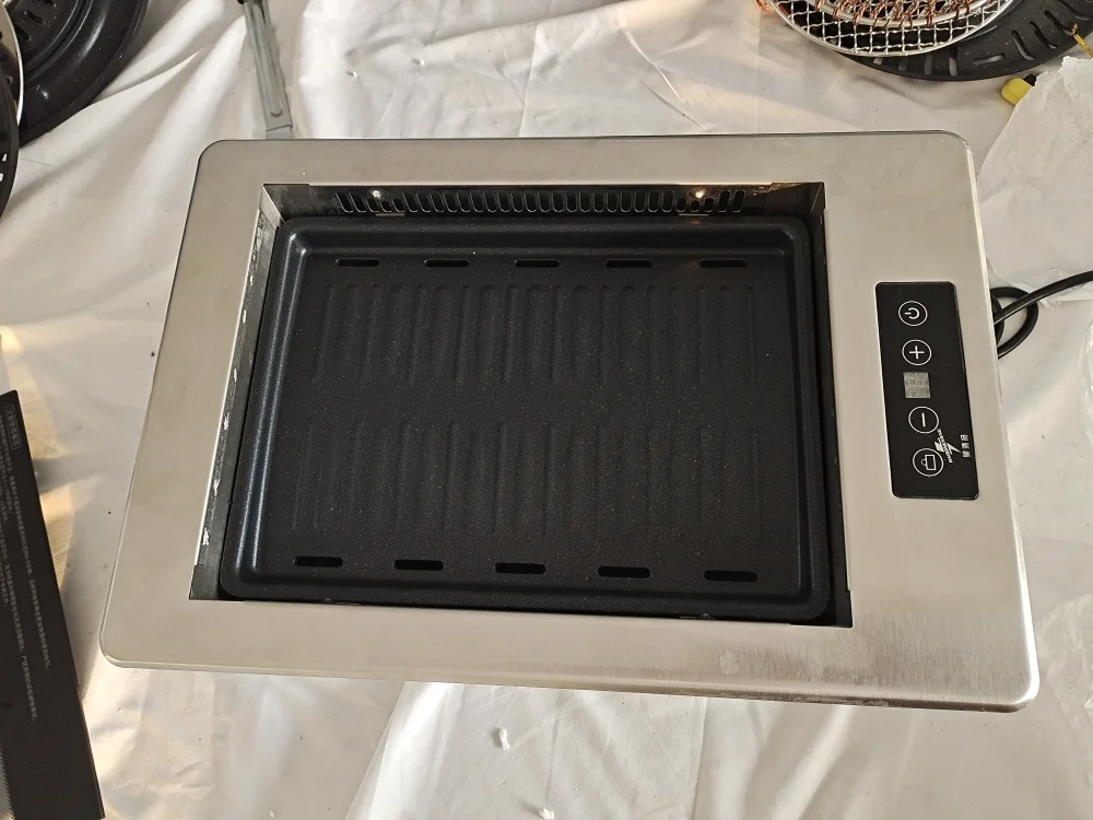 Table Top Electric BBQ Grill Commercial Restaurant Multi-Function Smokeless Gril