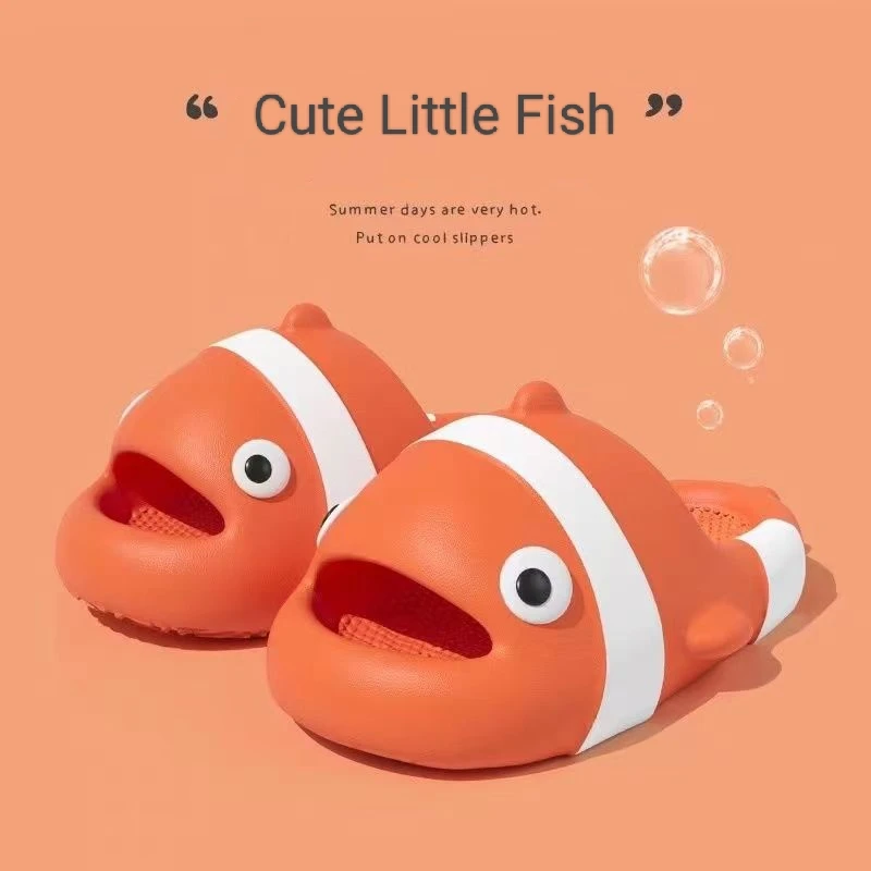 Children Slippers 2023 Woman Comfortable Summer Garden Beach Sandals Baby EVA Bathroom Shoes Non-Slip For Boys Girls 4