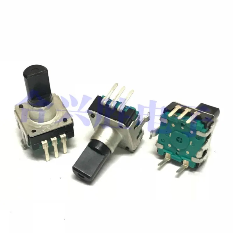 Encoder Rotativo Tipo Ec12 Da 2 Pezzi Re1201Xd1-H01 Con Interruttore A Pressione 24 Manopola Effetto Miscelatore A Impulsi Di Posizionamento