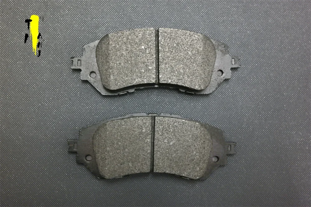 OE 04465-09020 high quality Auto parts Ceramic Front Brake Pads For Toyota Yaris 1.3L 2014 VIOS 1.5L 2013- Front