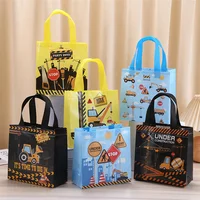 StoBag 24pcs Wholesale Cartoon Non-woven Tote Bags Fabric Gift Package Kids Child Waterproof Storage Reusable Pouch Party Favors 1
