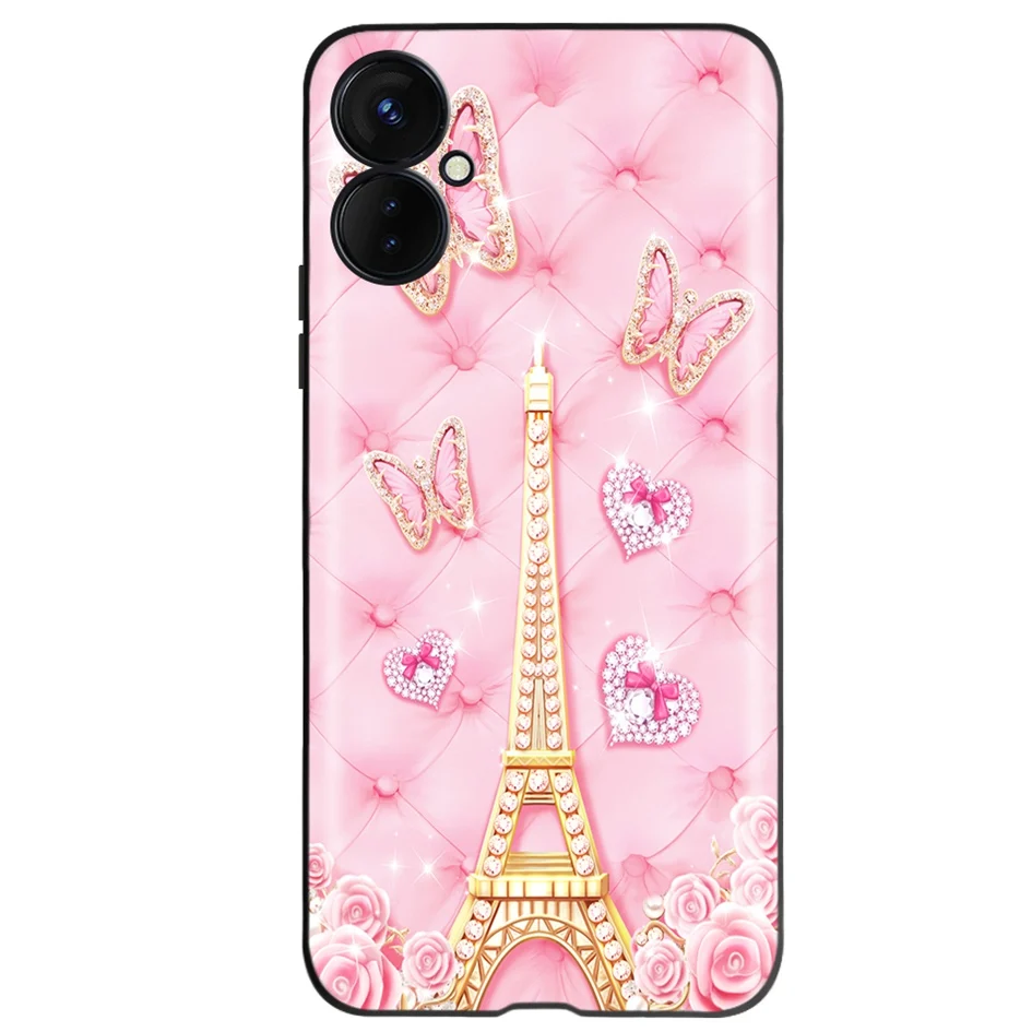 Tecno Spark 9 Pro Silicone TPU Soft Protective Case Cover