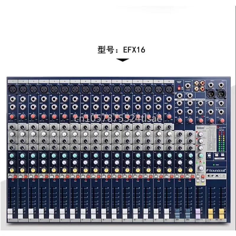 Mixer Professionale Per Conferenze Con Prestazioni Sul Palco Soundcraft Sound Art Efx8 Efx12 Efx16 Efx20 Road