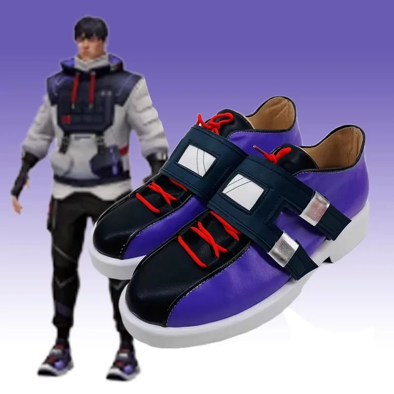 

Game Valorant ISO Cosplay Shoes Props Casual Performance Game New Role Play Uniform Accessories Halloween Christmas Carnival