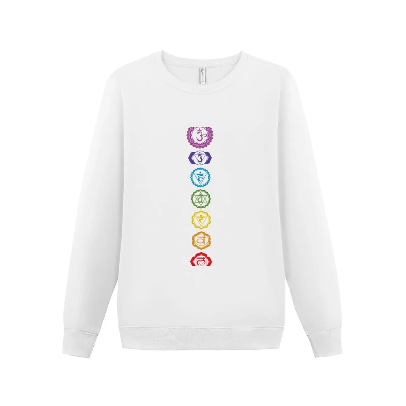 

New Chakras - The 7 Centers of Force Sweatshirt male clothes graphic t shirts men mens clothing hooded sweatshirt