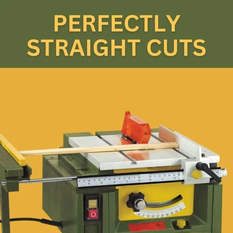 Fast Shipping.home.Table Saw Fet for Precision Cuts - Adjustable Blade, Extendable Table, Low Noise Motor, 110-120V AC - 37070 3