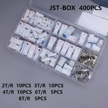 ขั้วต่อสายไฟแบบกันน้ำ BOX jst 2P 3P 4P 6P 8P 0.6 มม. ปลั๊กตัวผู้และตัวเมีย พร้อมสายเคเบิล ขั้วต่อไฟฟ้า JST JWPF 1