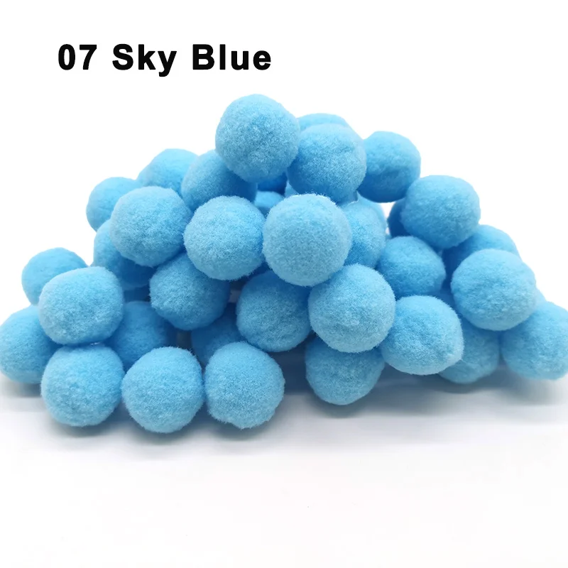 Colorful Fluffy Pom Pom Balls