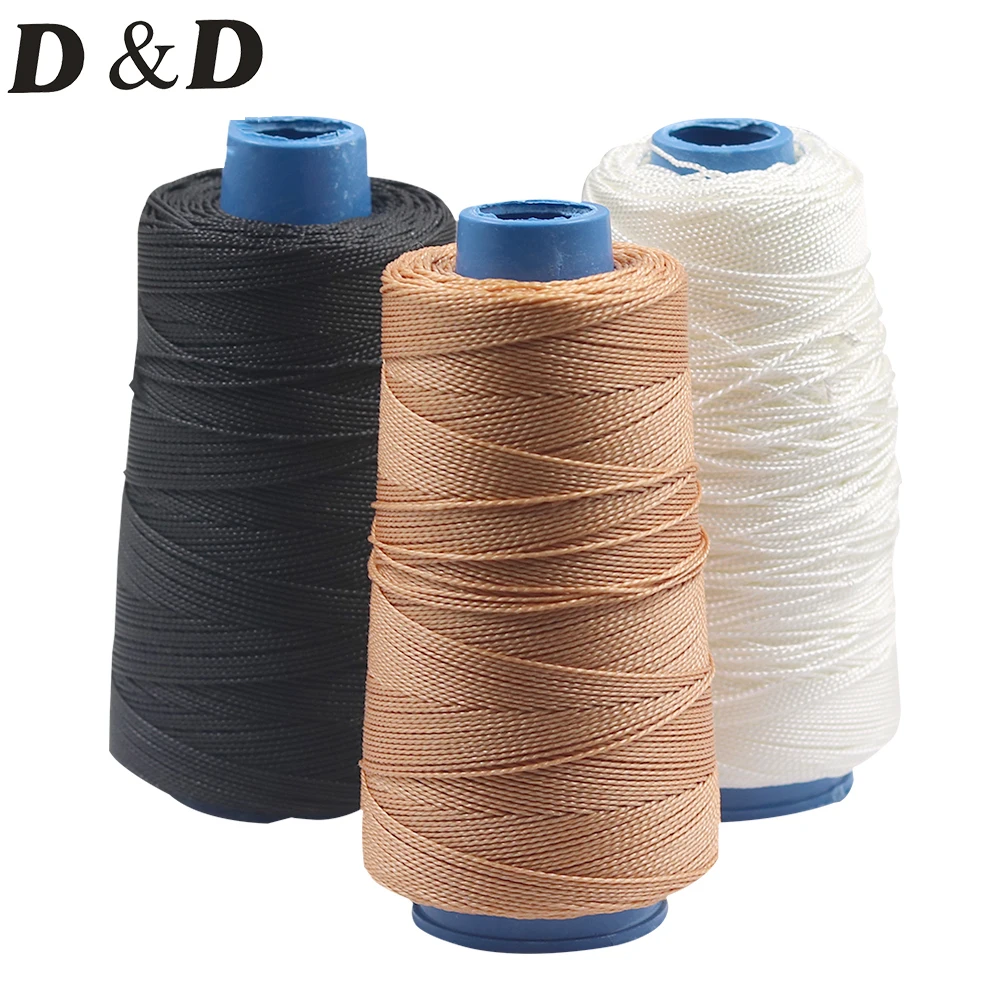 2Pcs 500M Sewing Thread Polyester Thread Set Strong And Durable Black White  Sewing Threads For Hand Machines - AliExpress