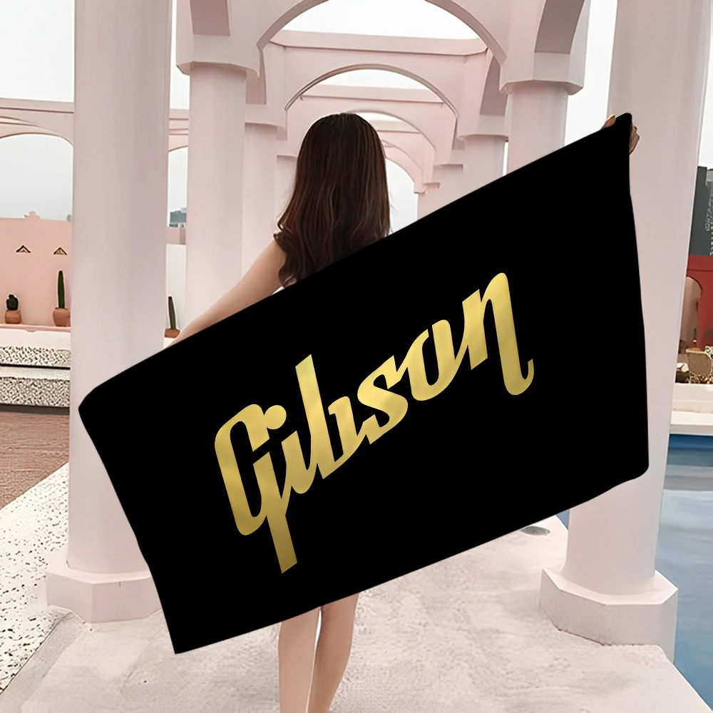 G-Gibson Music  Cartoon Beach Towel Cute Kawaii Room Decor Bath Girls Children Hand Towels For Bathroom Shower 6