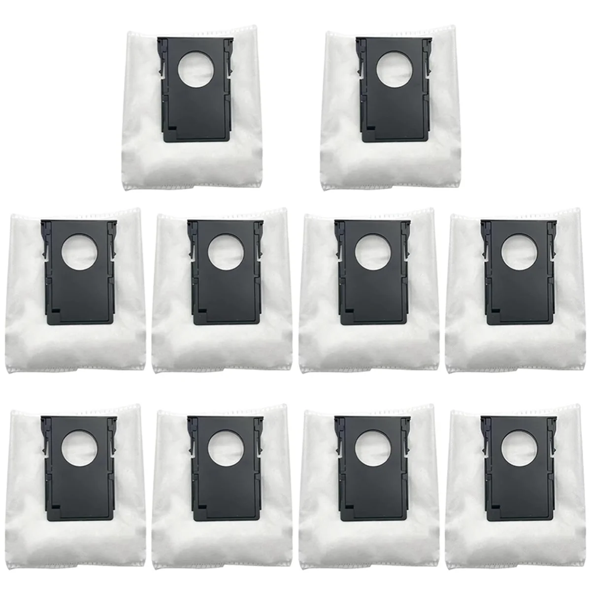 FZFZ 10pcs Vacuum Cleaner Bags for W20 W20 Pro for J20 Robot Vacuum Cleaner Replacement Dust Bags Accessories