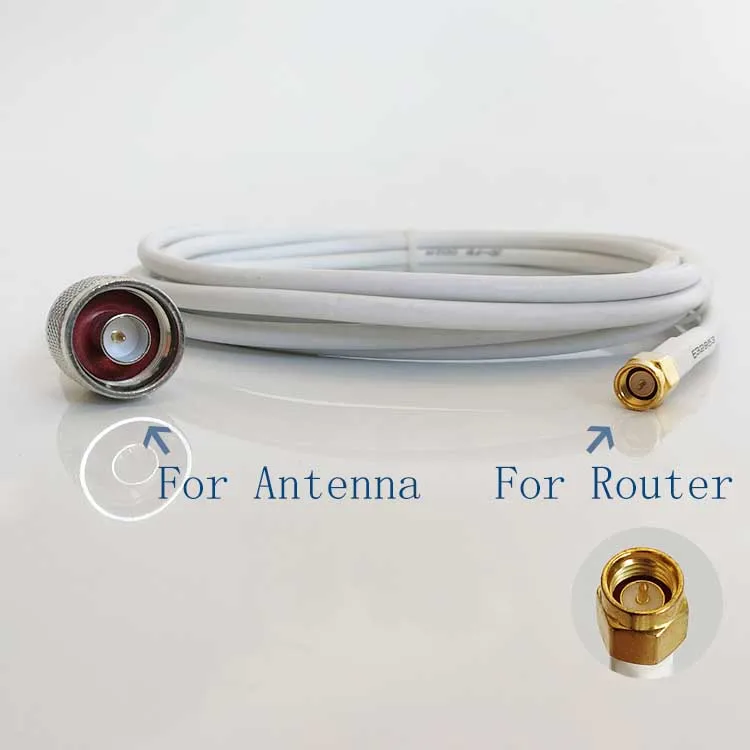 Antenna Yagi Periodica Per Tronchi A Banda Larga Con Cavo Da 32 Piedi Per Router Mofi4500 Cellulare 4G Lte Mofi 4500 Antenna Esterna